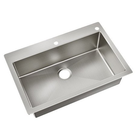 MOEN Single Bowl, Stand-Alone, 216003 Sink 216006